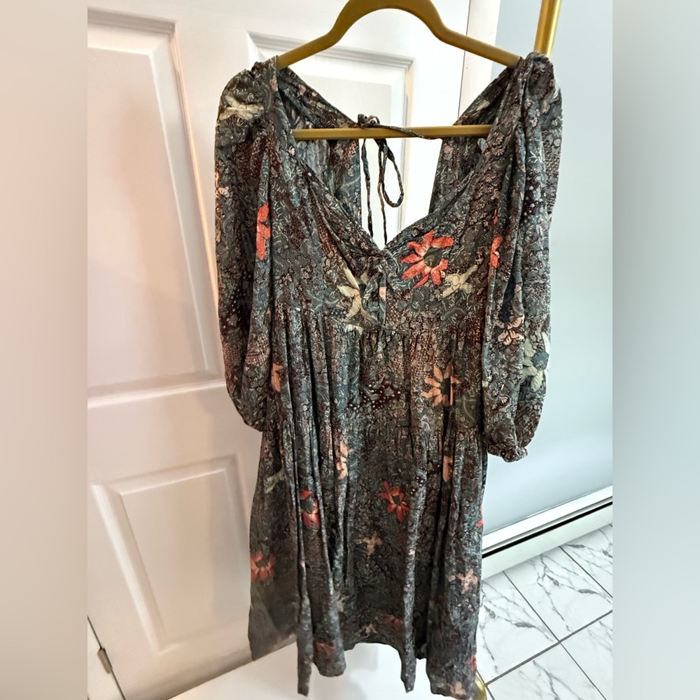 Ulla Johnson Kemala Floral Midi Dress - Picture 4 of 5